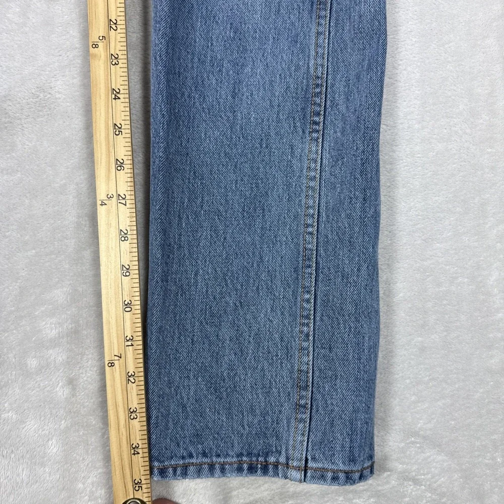 Banana Republic Skinny Jeans Distressed Men's Size 35X36 Med Wash Button Fly